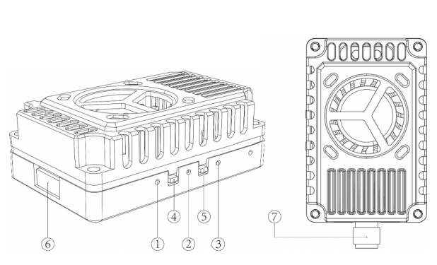 Transmisor de video UAV 3.3G 4W Transmisión de imagen de largo alcance para piezas RC Módulo VTX de 3.3 GHz 0