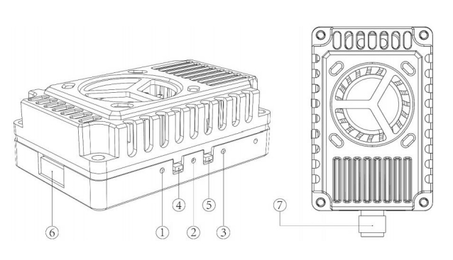 Transmisor de video VTX UAV de alta potencia de 10W 3.3G, 3.3 GHz FPV VTX, compatible con el protocolo IRC Tramp para drones RC 0