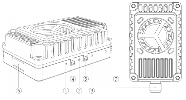 1.2G 4W UAV Video Transmitter 1.2Ghz FPV Enlace de video de largo alcance con 9 canales Soporte IRC Tramp 0