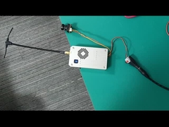 5W 60km 1.5Ghz UAV FPV VTX Drone Transmisor de video de 8 canales 36V