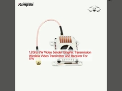 1.2Ghz 2W Transmisor de vídeo Transmisión gráfica Transmisor y receptor de vídeo inalámbrico para FPV