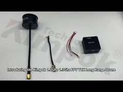 1.2G 5W FPV VTX Drone de alta potencia Transmisor de video 1.5Ghz UAV VTX módulo 9CH 25mW 5000mW