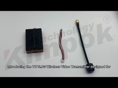 5.8G 7W Transmisor de vídeo inalámbrico de ultrarrango largo Transmisor de imagen 80CH RC Accesorios para drones