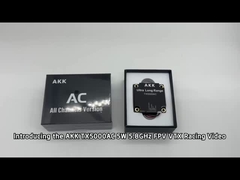 AKK 5W FPV VTX 5.8G 5W Transmisor de Video TX5000AC Ultra Largo Alcance Protocolo TBS