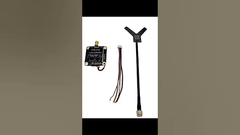 2.2G 4.5W 8CH Transmisor de vídeo: Potente transmisión de señal FPV de drones! #dronetechnology #fpvgear