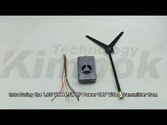 Transmisor de video inalámbrico 1.2G 4.5W 16CH Módulo VTX UAV Piezas de dron RC FPV Transmisión de imagen
