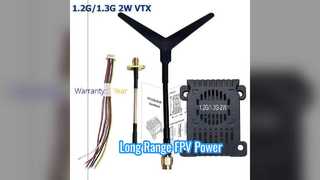Kimpok 2W FPV VTX Largo Alcance 1080MHz-1360MHz