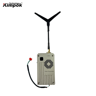Tensión DC 12V Molde privado Sí 1.2Ghz 8W VTX FPV Transmisor de video inalámbrico 1.3Ghz Emisor y receptor de video de drones de largo alcance