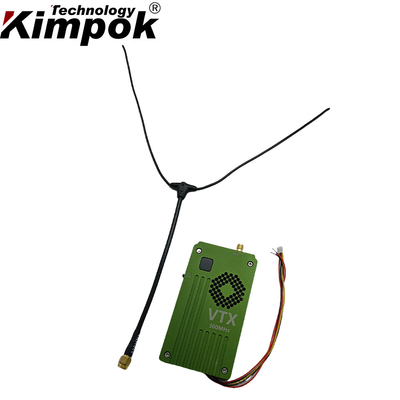 300Mhz 8W FPV VTX VRX UAV Transmisor de vídeo receptor con 8 canales