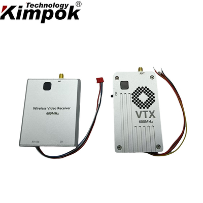 Transmisor y receptor de vídeo inalámbrico de 600M 5W FPV VTX VRX para la transmisión digital de drones
