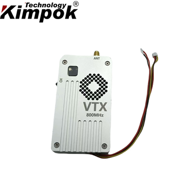Transmisión de imagen inalámbrica de 800 MHz 5W Transmisión de imagen inalámbrica de 800M Transmisor de video de drones Receptor FPV VTX