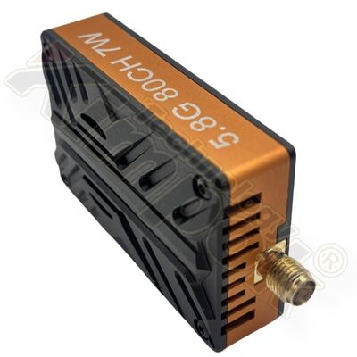 Transmisión de video de largo alcance de 5.8G 1W 2W 5W 7W, transmisor de video inalámbrico FPV VTX de 5.8 GHz