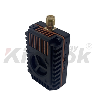 1.2G 4W UAV Video Transmitter 1.2Ghz FPV Enlace de video de largo alcance con 9 canales Soporte IRC Tramp