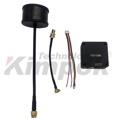 Transmisor de video inalámbrico de 5W 1.7GHz 16CH VTX para Rush FPV Racing Quadcopter