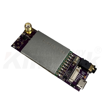 Receptor de transmisión de video inalámbrico 3.3G Diseño ultraligero de 12.5g Fuente de alimentación de amplio voltaje de 7-36V Dedicado a modelos de aviones FPV