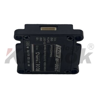 FPV VTX Transmisor de vídeo inalámbrico 4.9-5.8G 2.5W 20km Larga distancia para RC Drone UAV